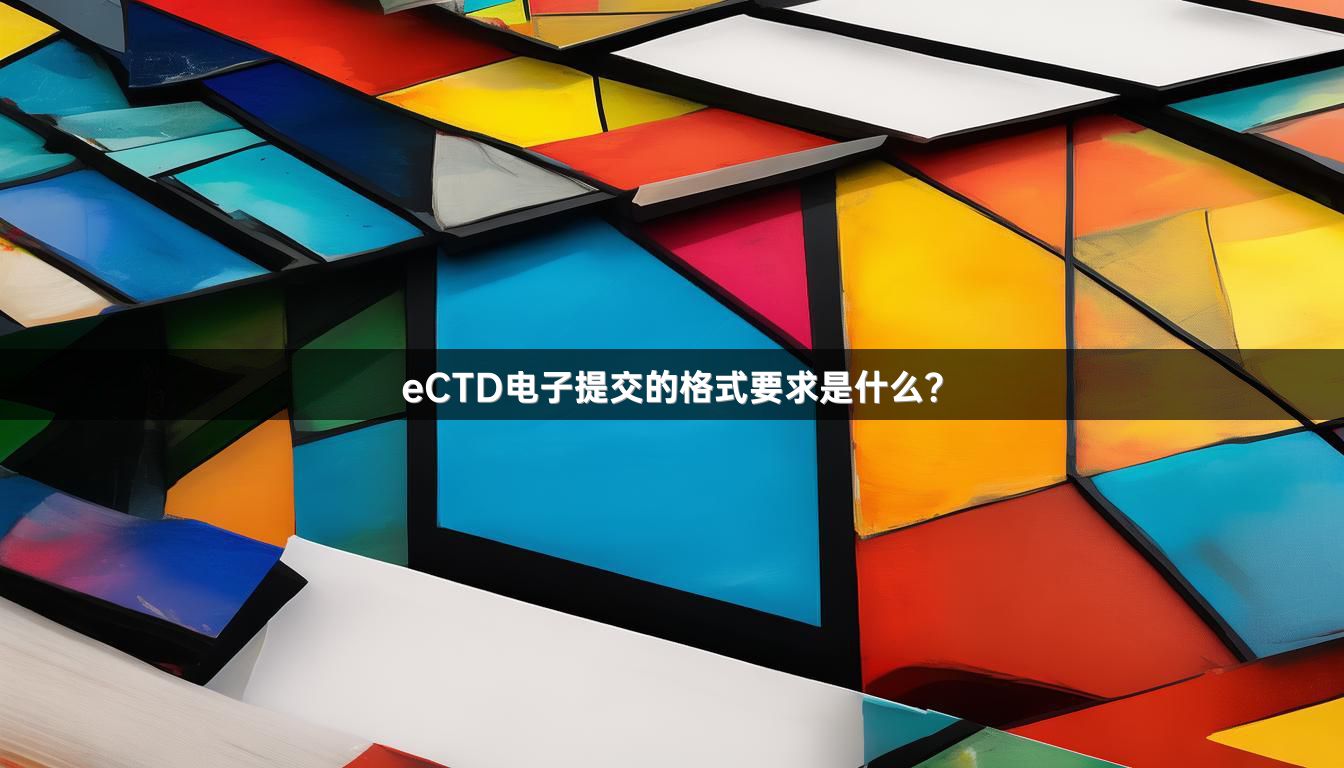eCTD电子提交的格式要求是什么？