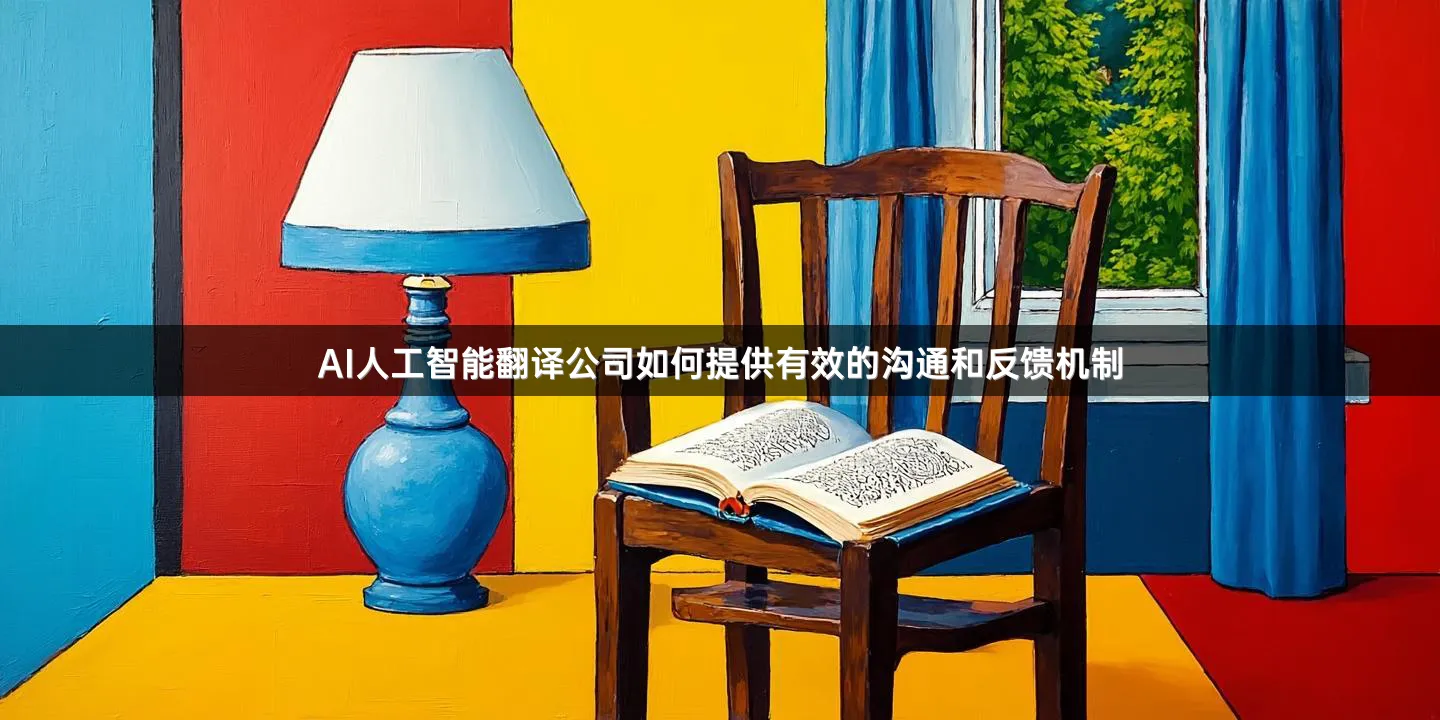 AI人工智能翻譯公司如何提供有效的溝通和反饋機制