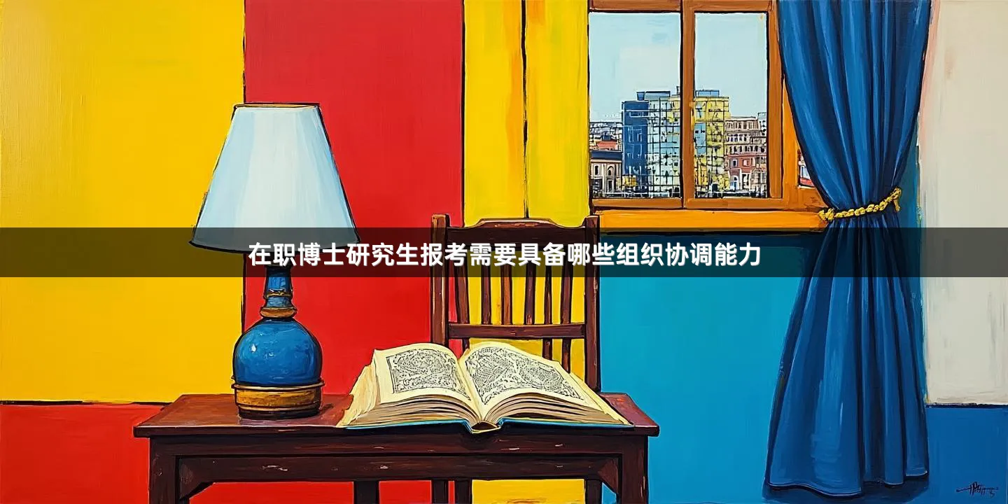 在职博士研究生报考需要具备哪些组织协调能力
