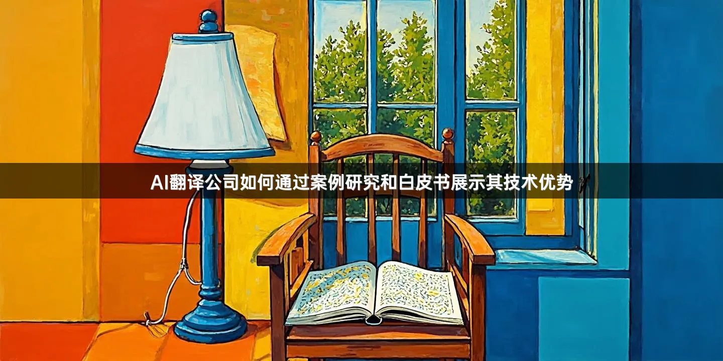 AI翻譯公司如何通過案例研究和白皮書展示其技術(shù)優(yōu)勢