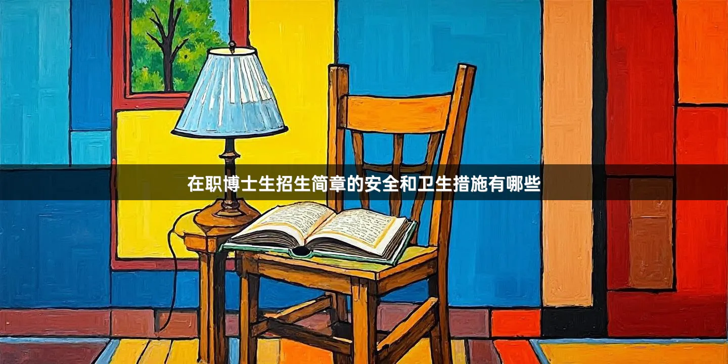 在职博士生招生简章的安全和卫生措施有哪些