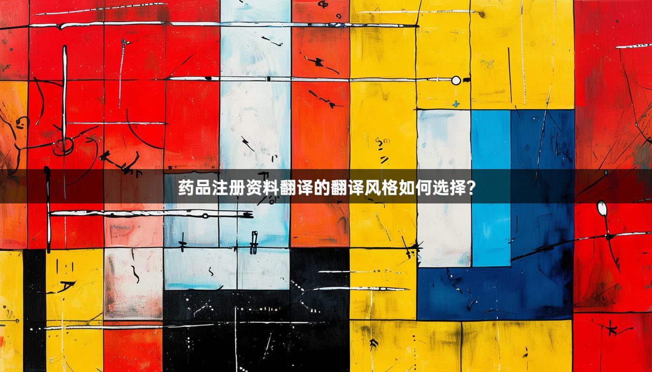 药品注册资料翻译的翻译风格如何选择？