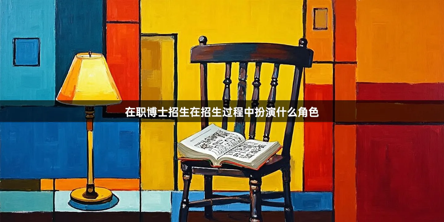 在职博士招生在招生过程中扮演什么角色