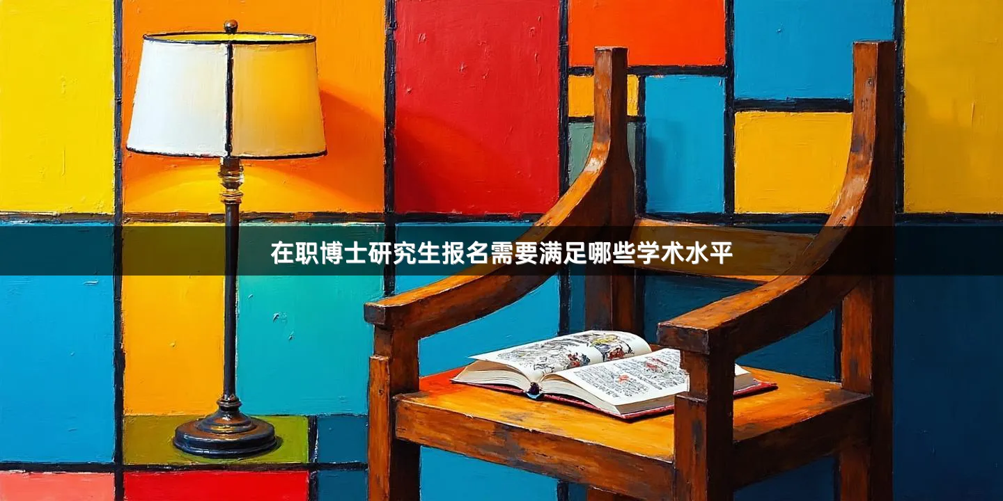 在职博士研究生报名需要满足哪些学术水平
