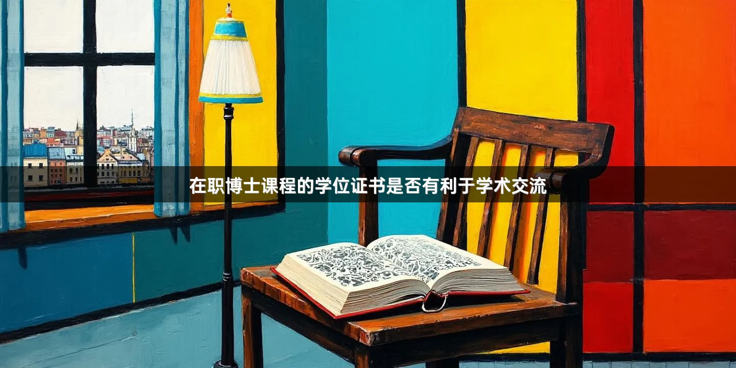 在职博士课程的学位证书是否有利于学术交流