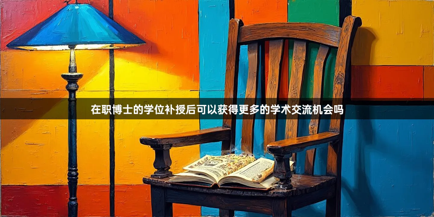 在职博士的学位补授后可以获得更多的学术交流机会吗