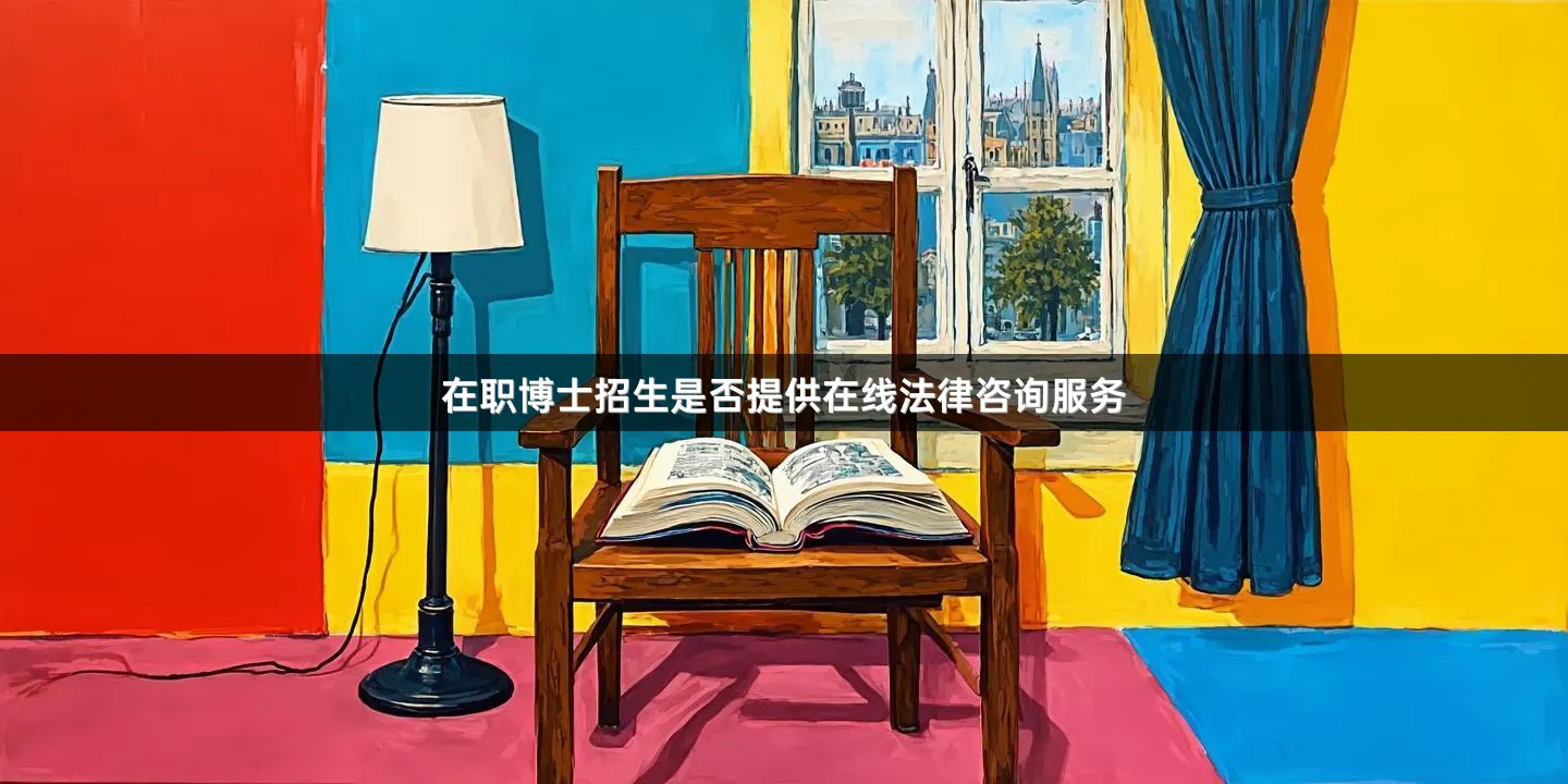 在职博士招生是否提供在线法律咨询服务