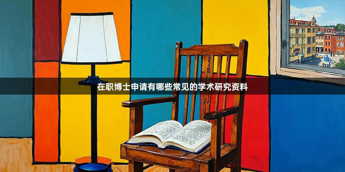 在职博士申请有哪些常见的学术研究资料