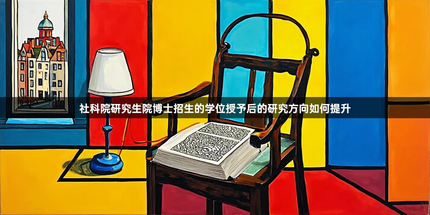 社科院研究生院博士招生的学位授予后的研究方向如何提升
