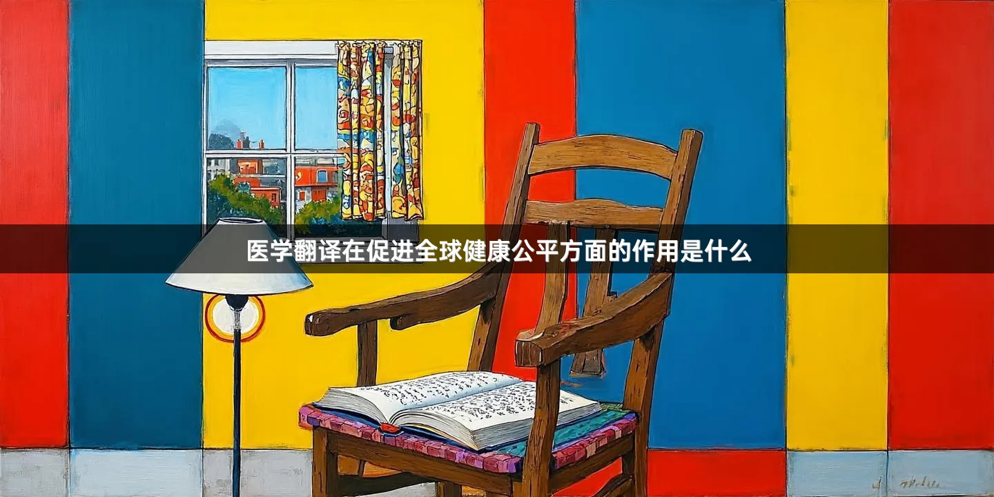 医学翻译在促进全球健康公平方面的作用是什么