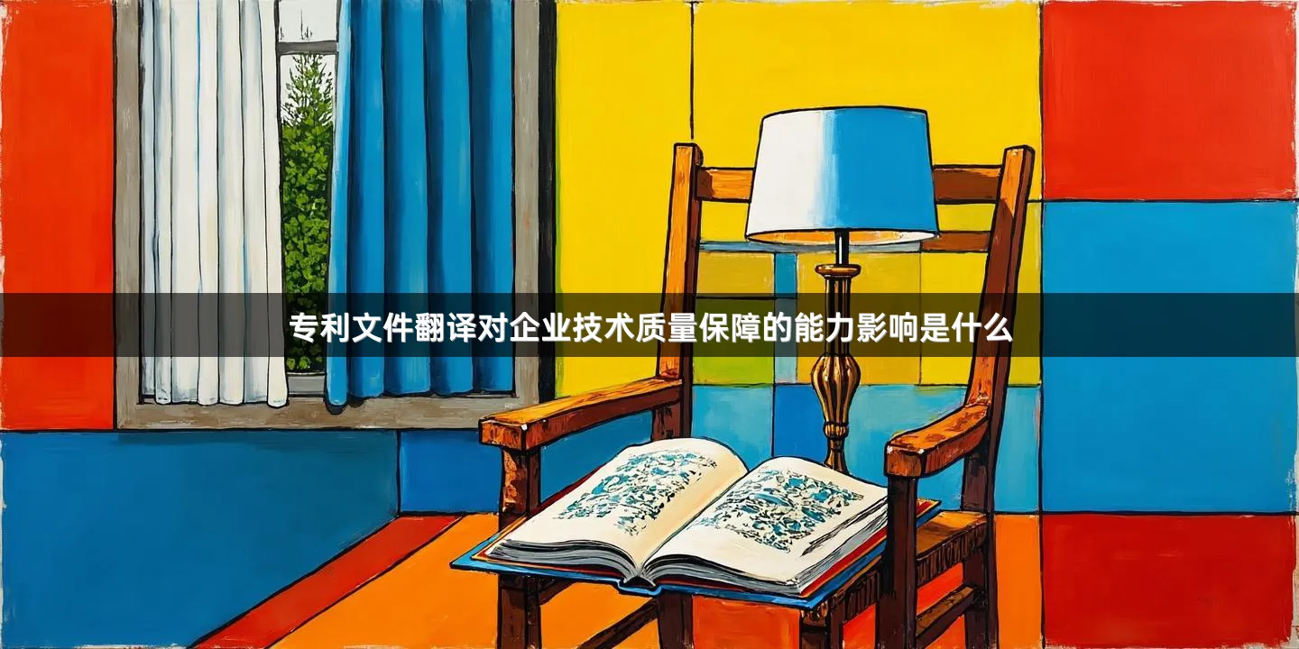 专利文件翻译对企业技术质量保障的能力影响是什么