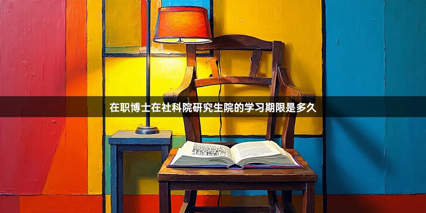 在职博士在社科院研究生院的学习期限是多久