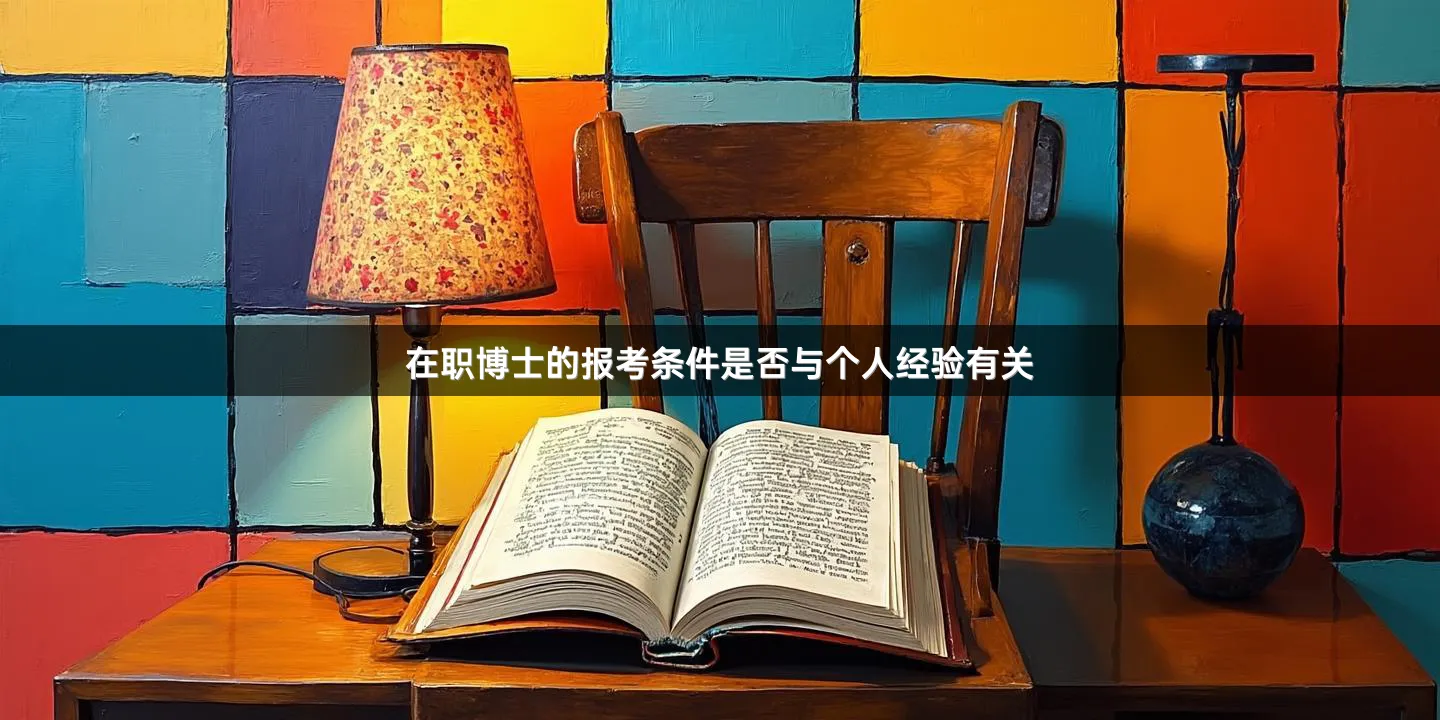 在职博士的报考条件是否与个人经验有关