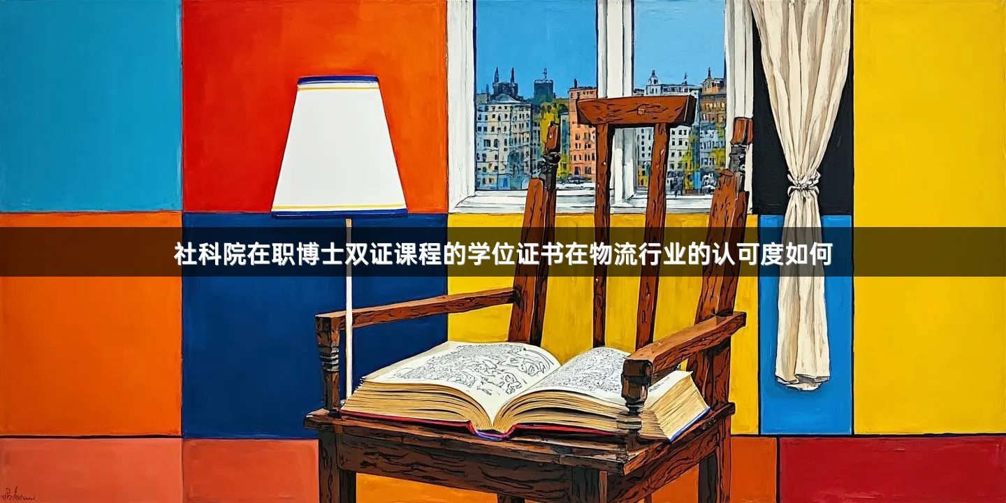 社科院在职博士双证课程的学位证书在物流行业的认可度如何