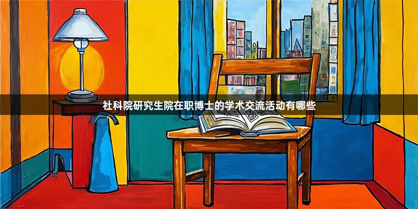 社科院研究生院在职博士的学术交流活动有哪些