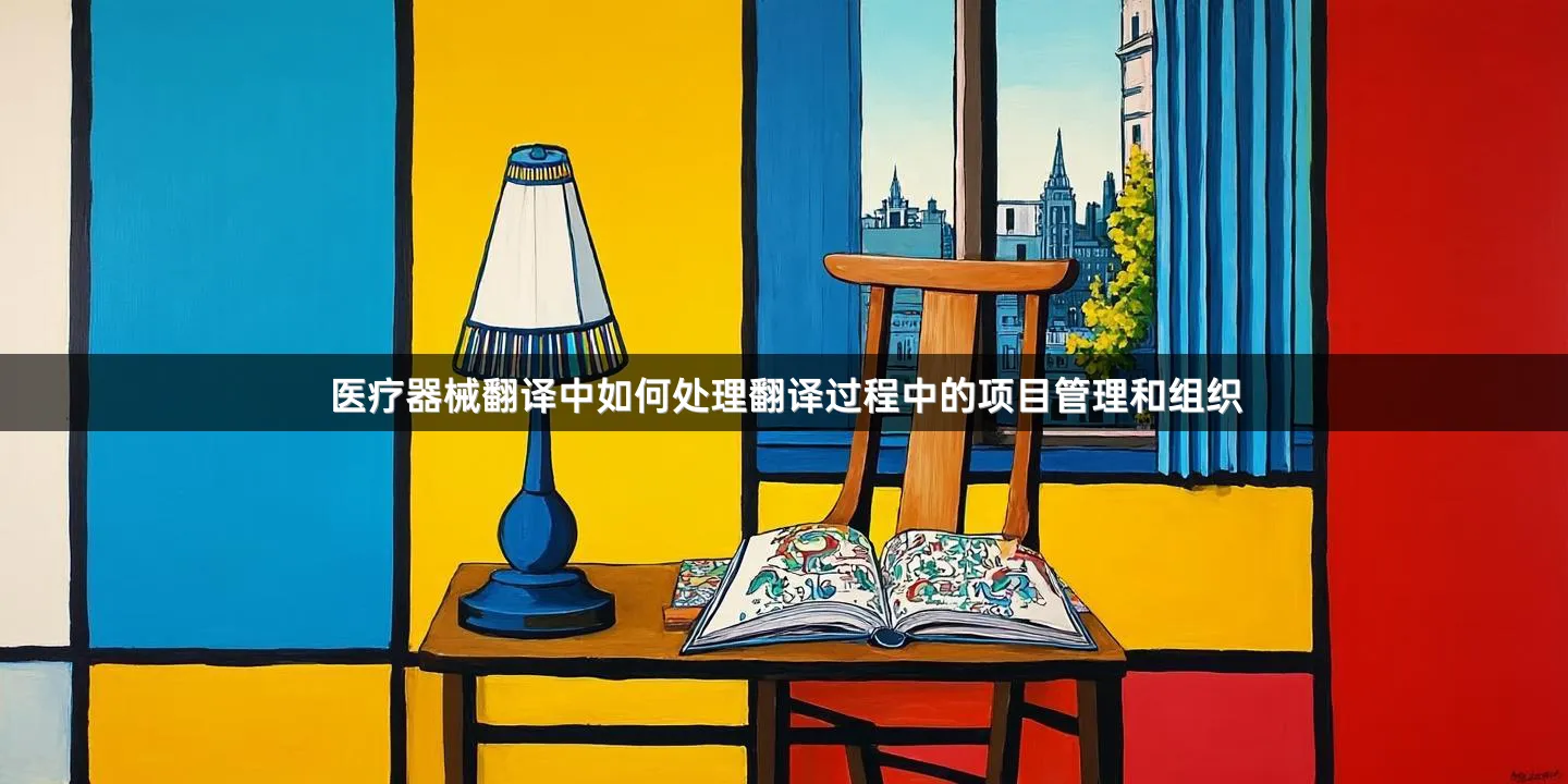 医疗器械翻译中如何处理翻译过程中的项目管理和组织