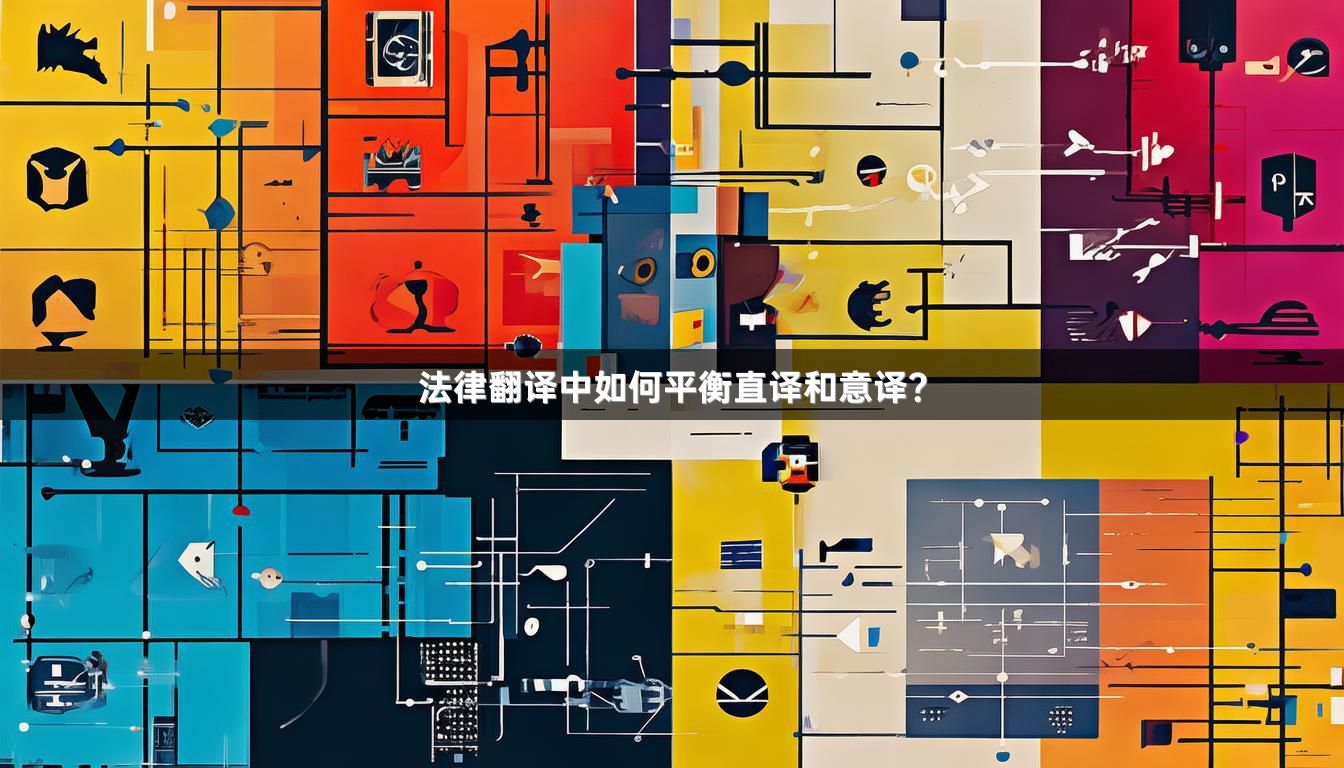 法律翻译中如何平衡直译和意译？