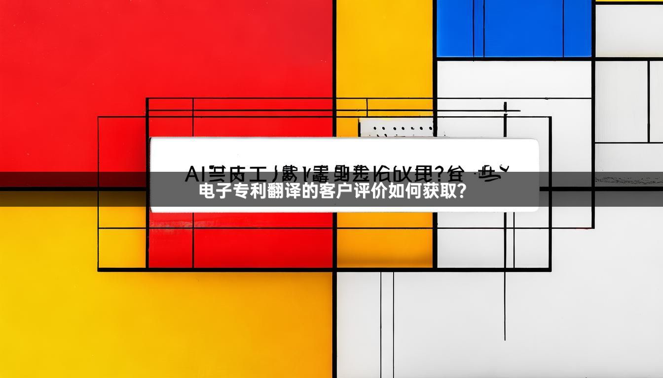 电子专利翻译的客户评价如何获取？_1
