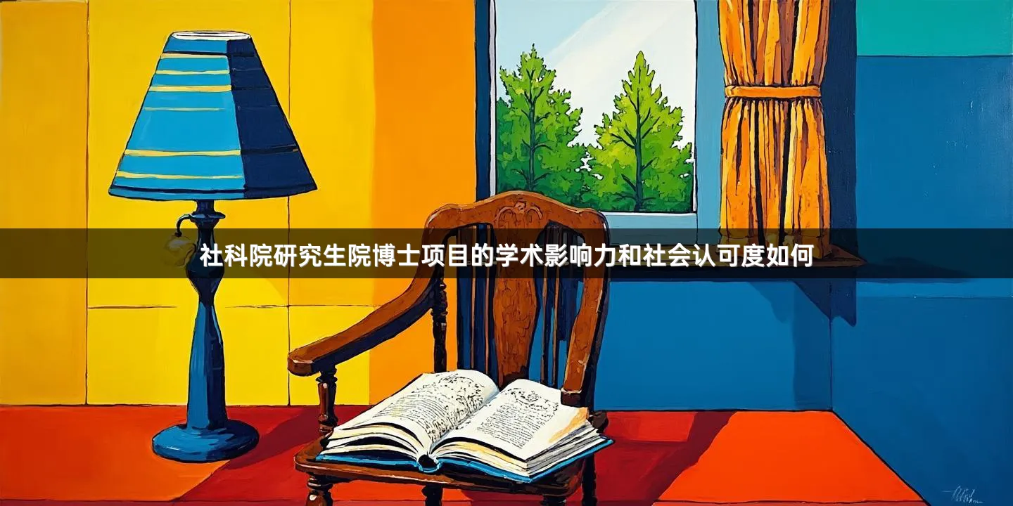 社科院研究生院博士项目的学术影响力和社会认可度如何