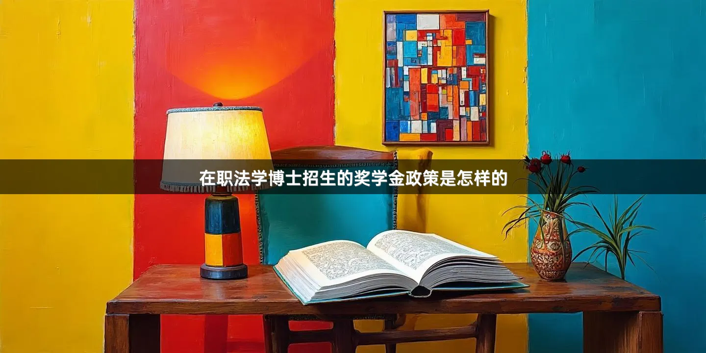 在职法学博士招生的奖学金政策是怎样的
