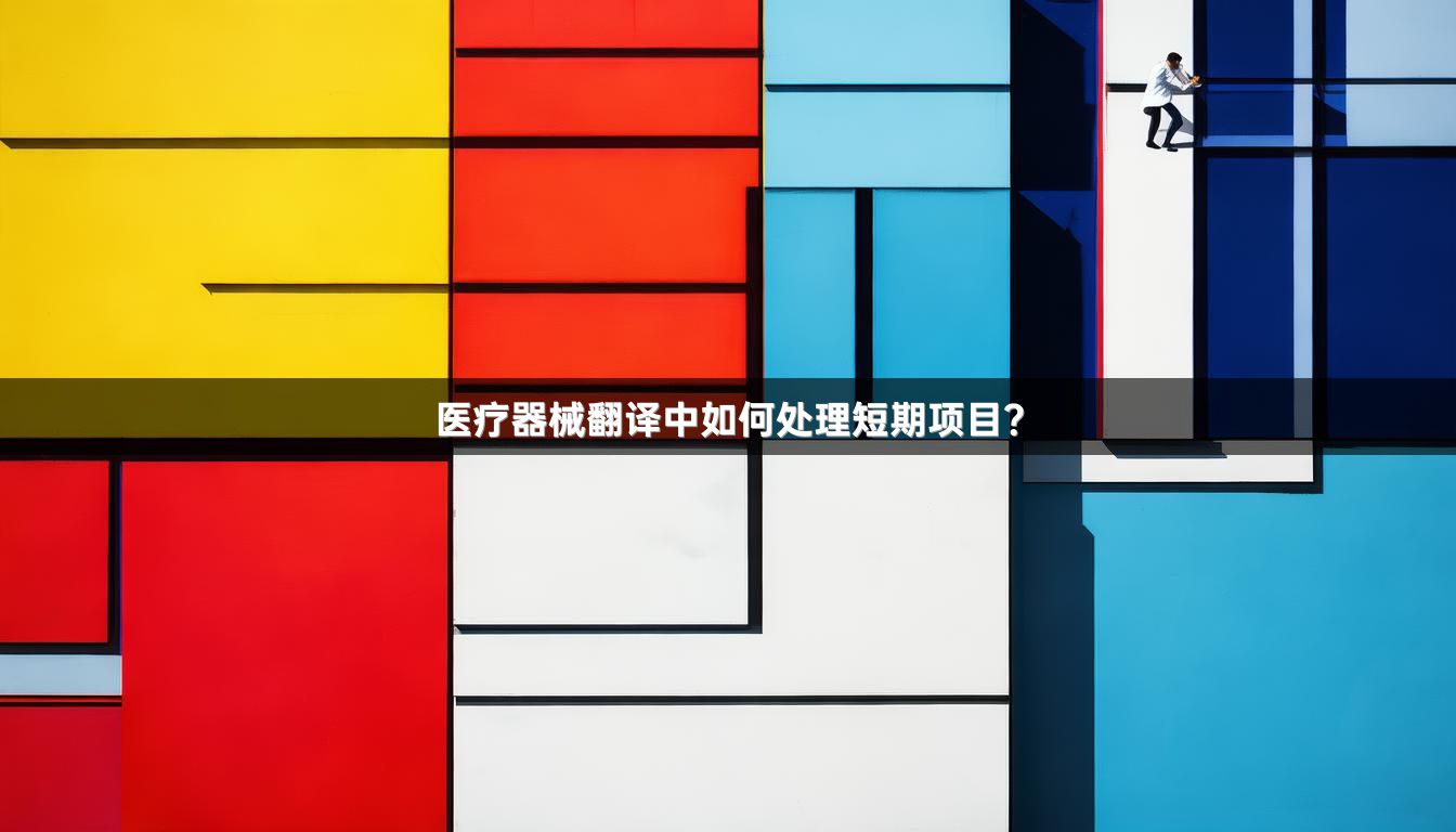 医疗器械翻译中如何处理短期项目？