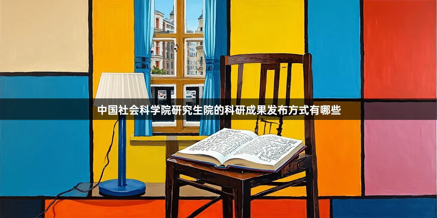 中国社会科学院研究生院的科研成果发布方式有哪些