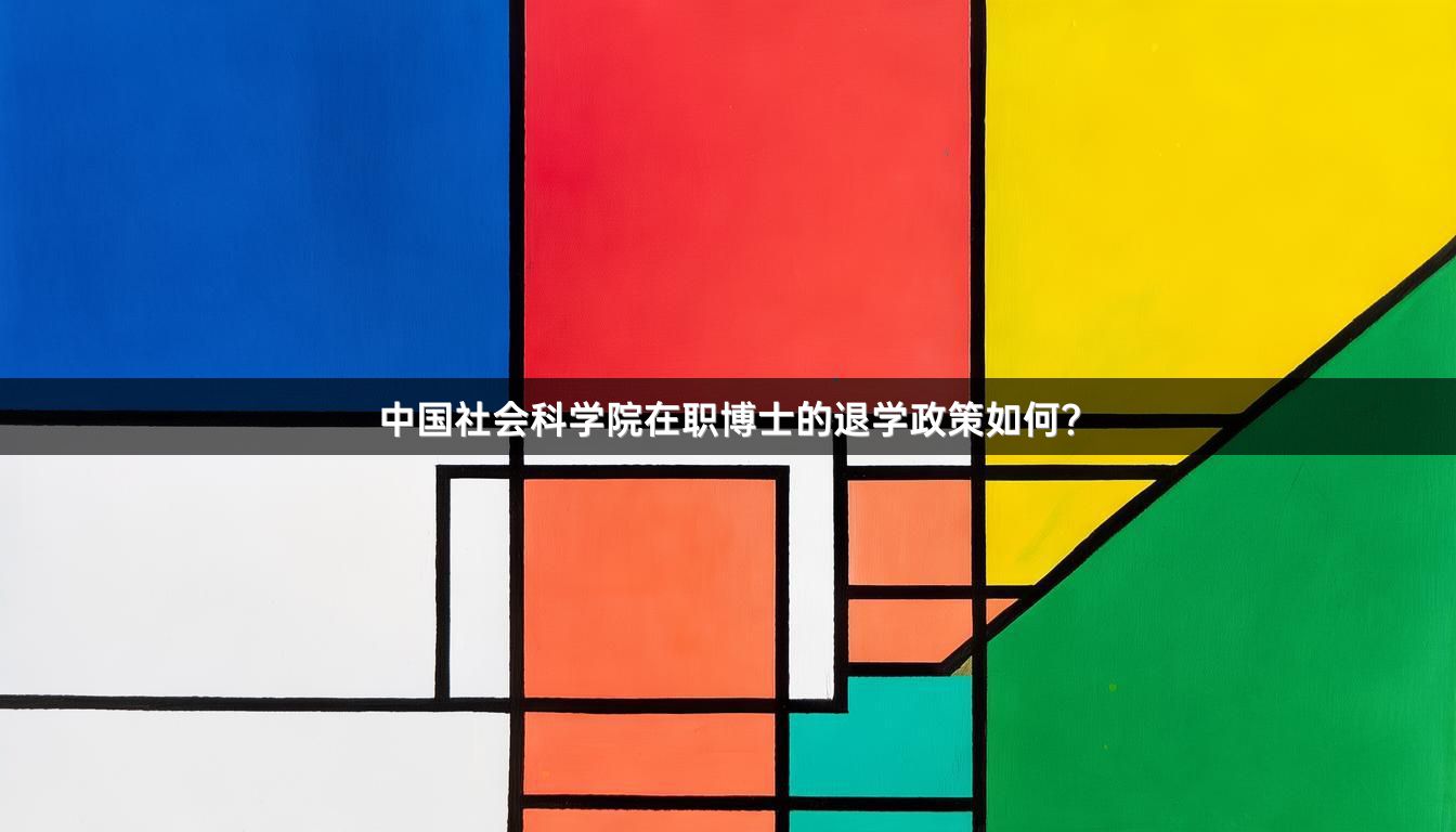 中国社会科学院在职博士的退学政策如何？