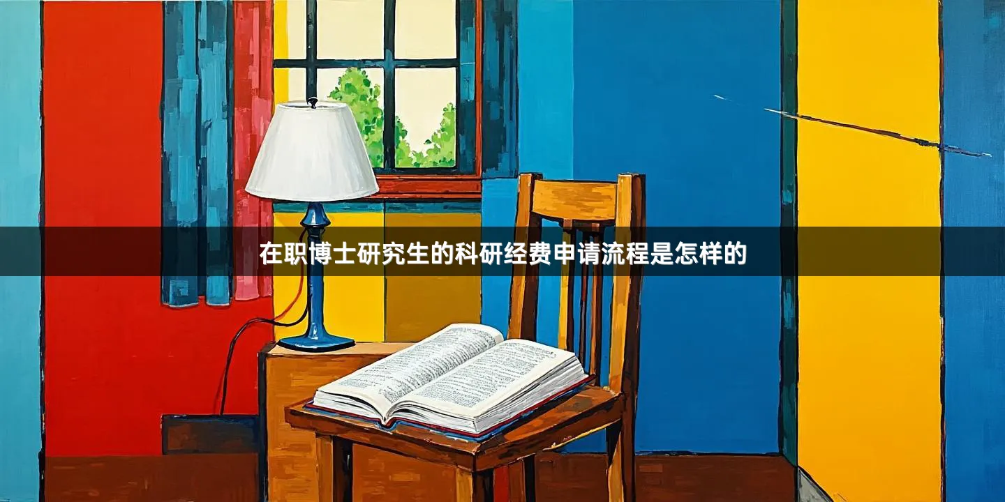 在职博士研究生的科研经费申请流程是怎样的