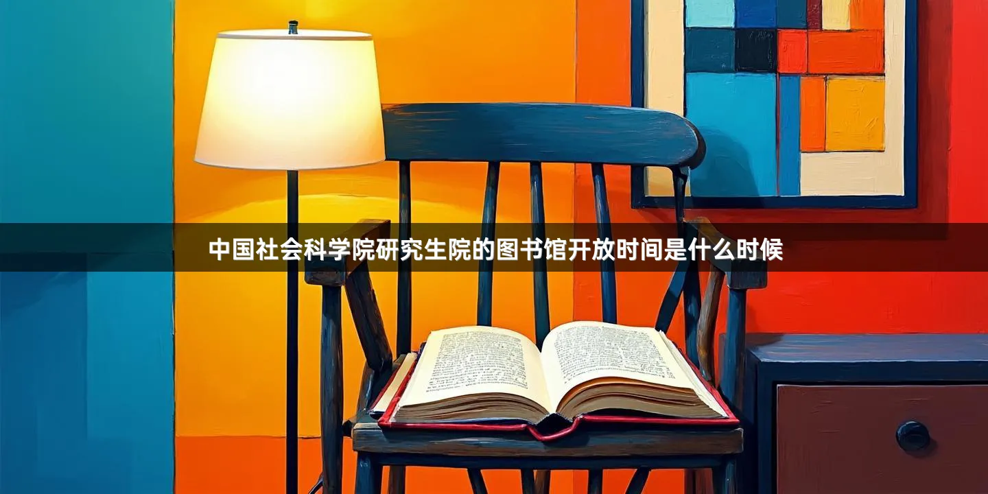 中国社会科学院研究生院的图书馆开放时间是什么时候