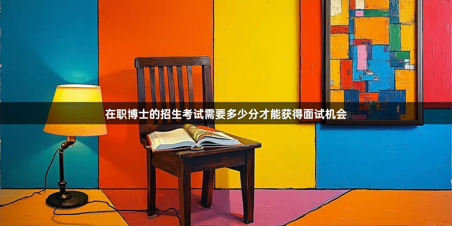 在职博士的招生考试需要多少分才能获得面试机会