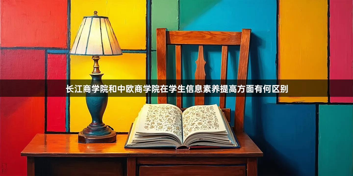 长江商学院和中欧商学院在学生信息素养提高方面有何区别