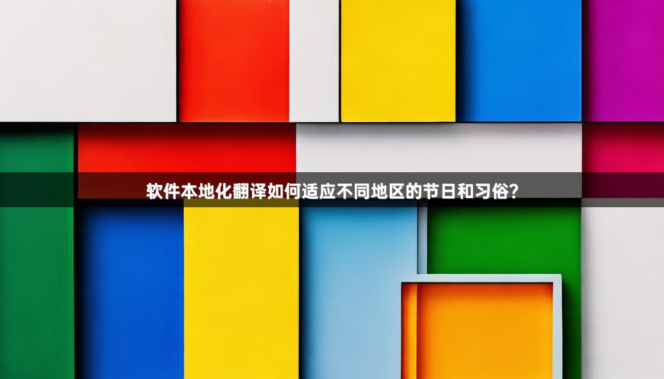 软件本地化翻译如何适应不同地区的节日和习俗？