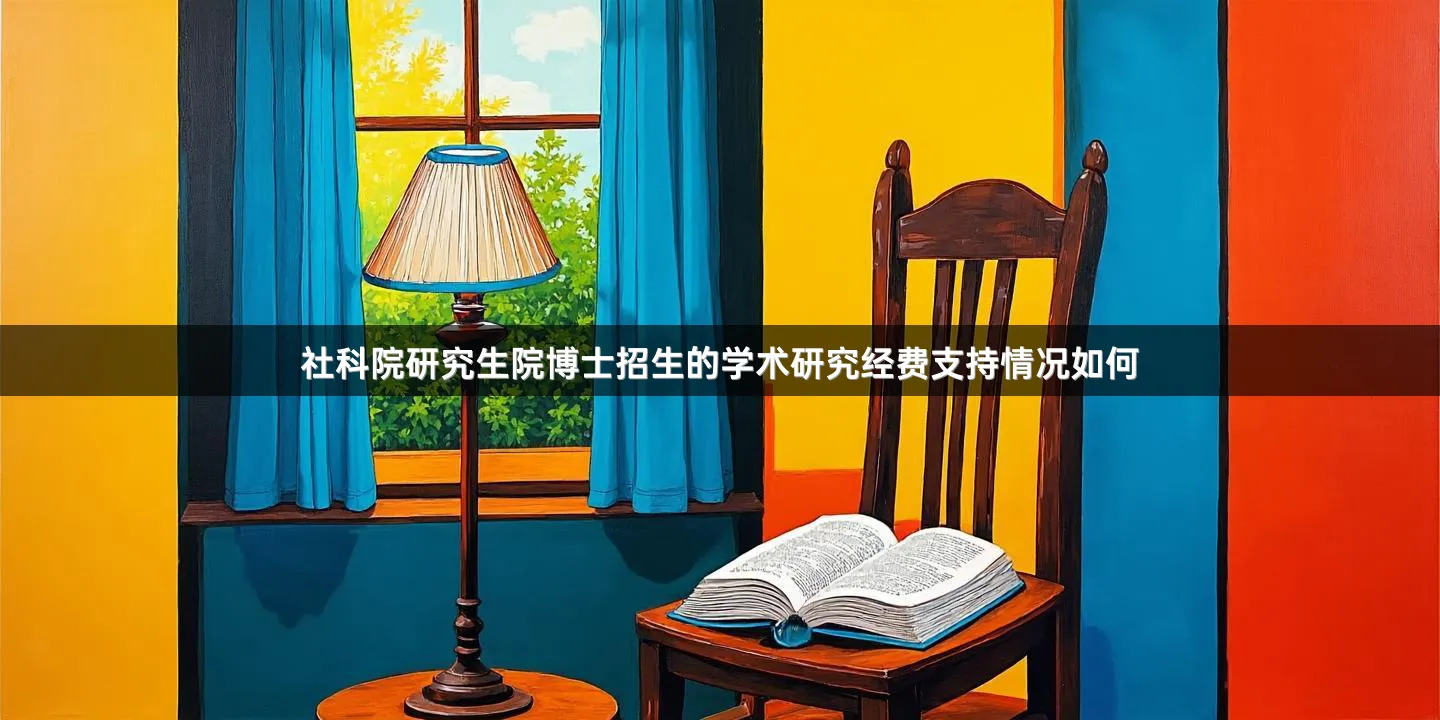 社科院研究生院博士招生的学术研究经费支持情况如何