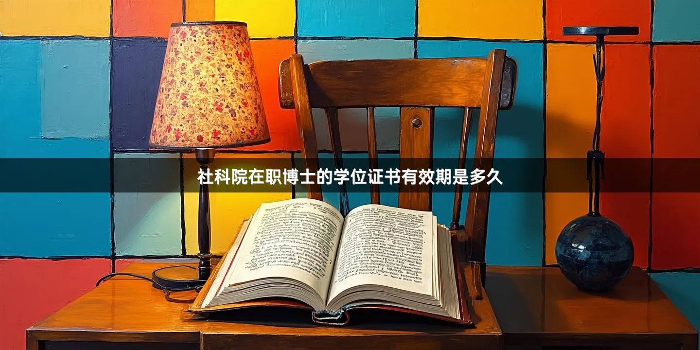 社科院在职博士的学位证书有效期是多久