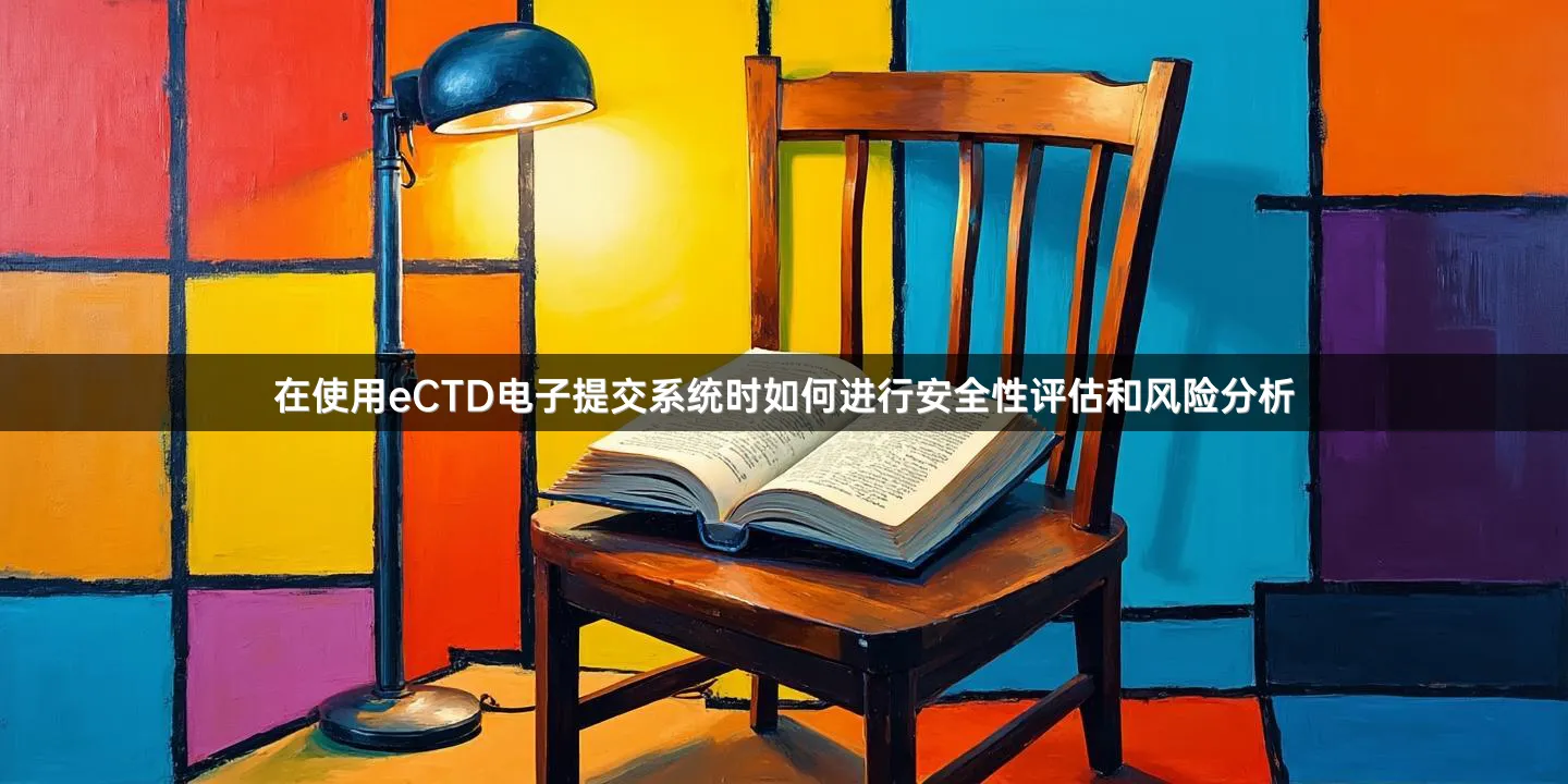 在使用eCTD电子提交系统时如何进行安全性评估和风险分析