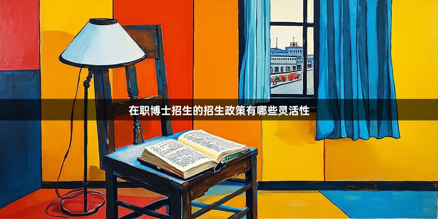 在职博士招生的招生政策有哪些灵活性