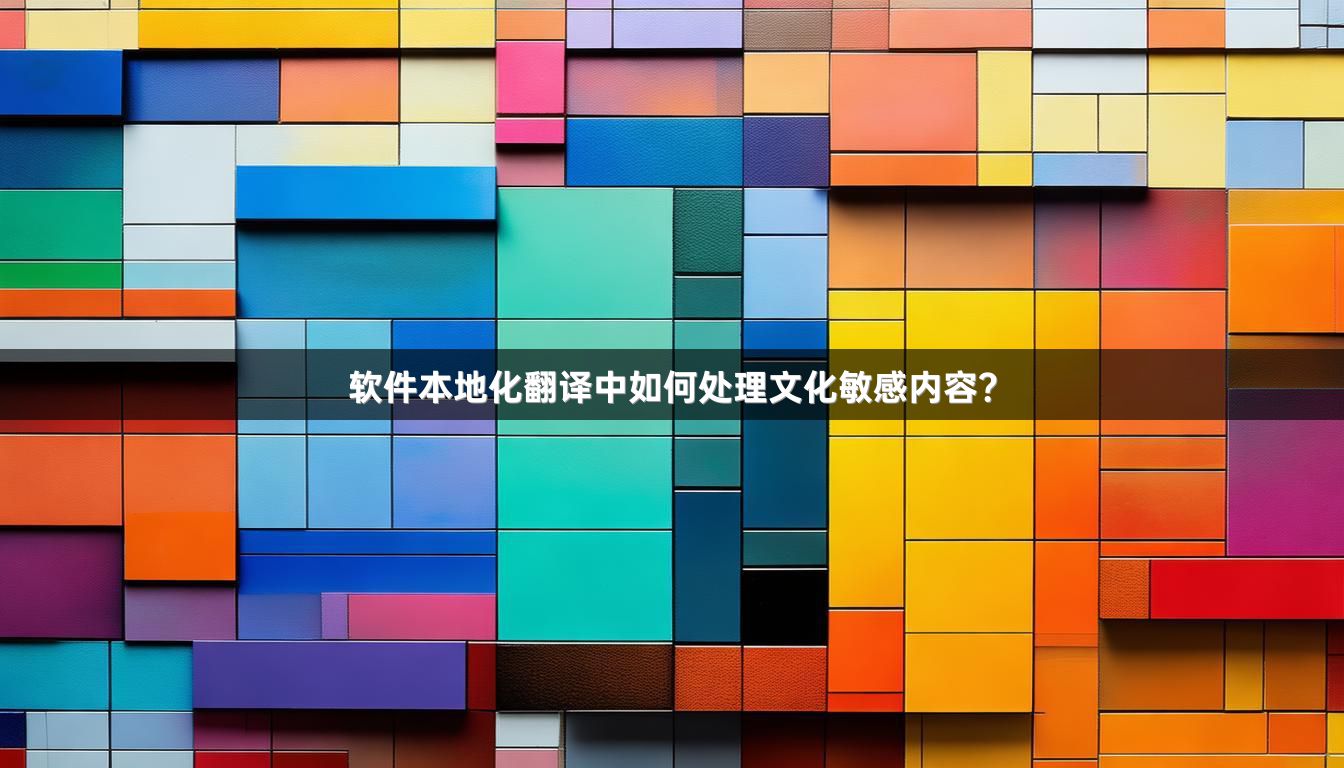 软件本地化翻译中如何处理文化敏感内容？