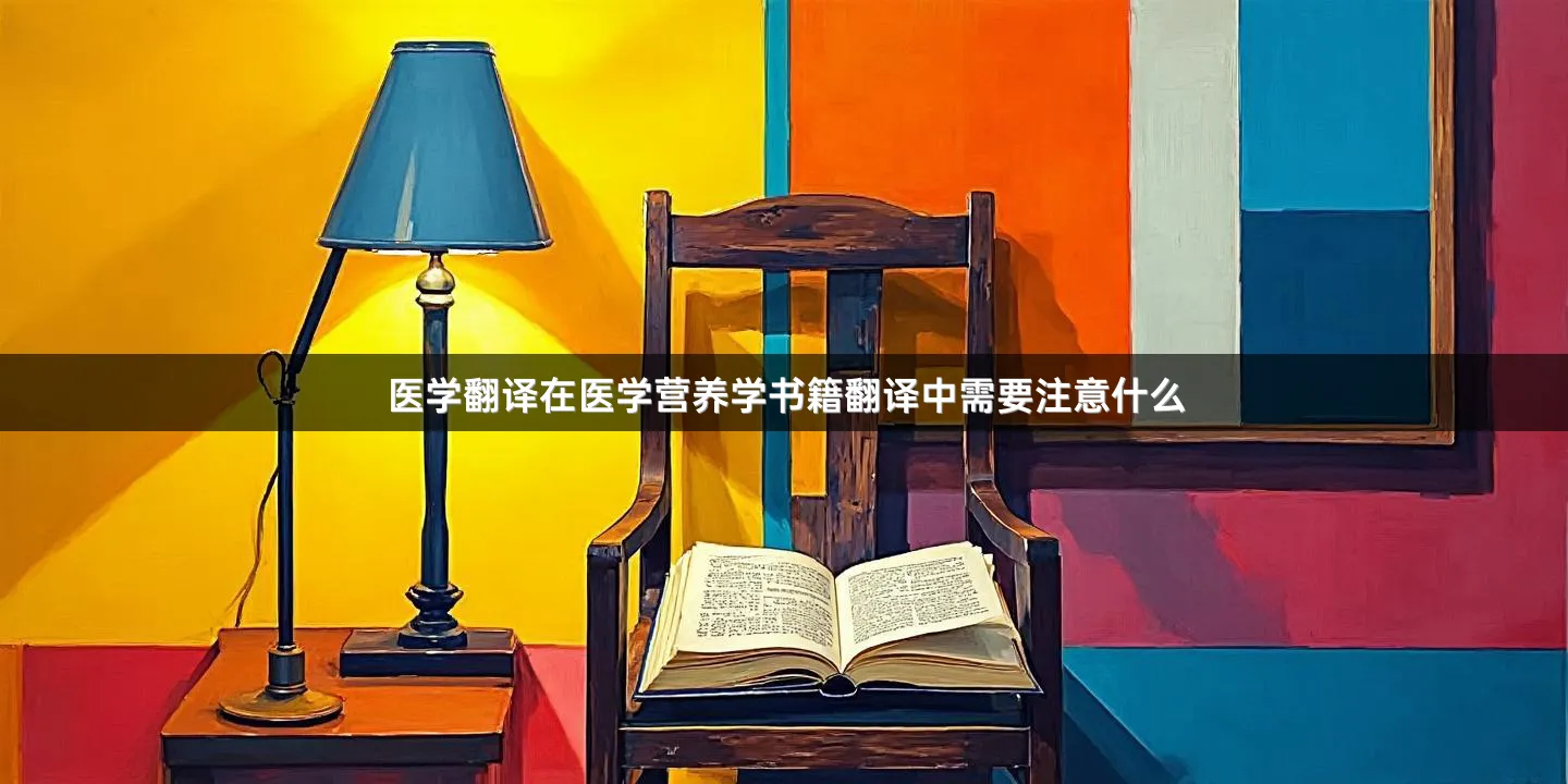 医学翻译在医学营养学书籍翻译中需要注意什么