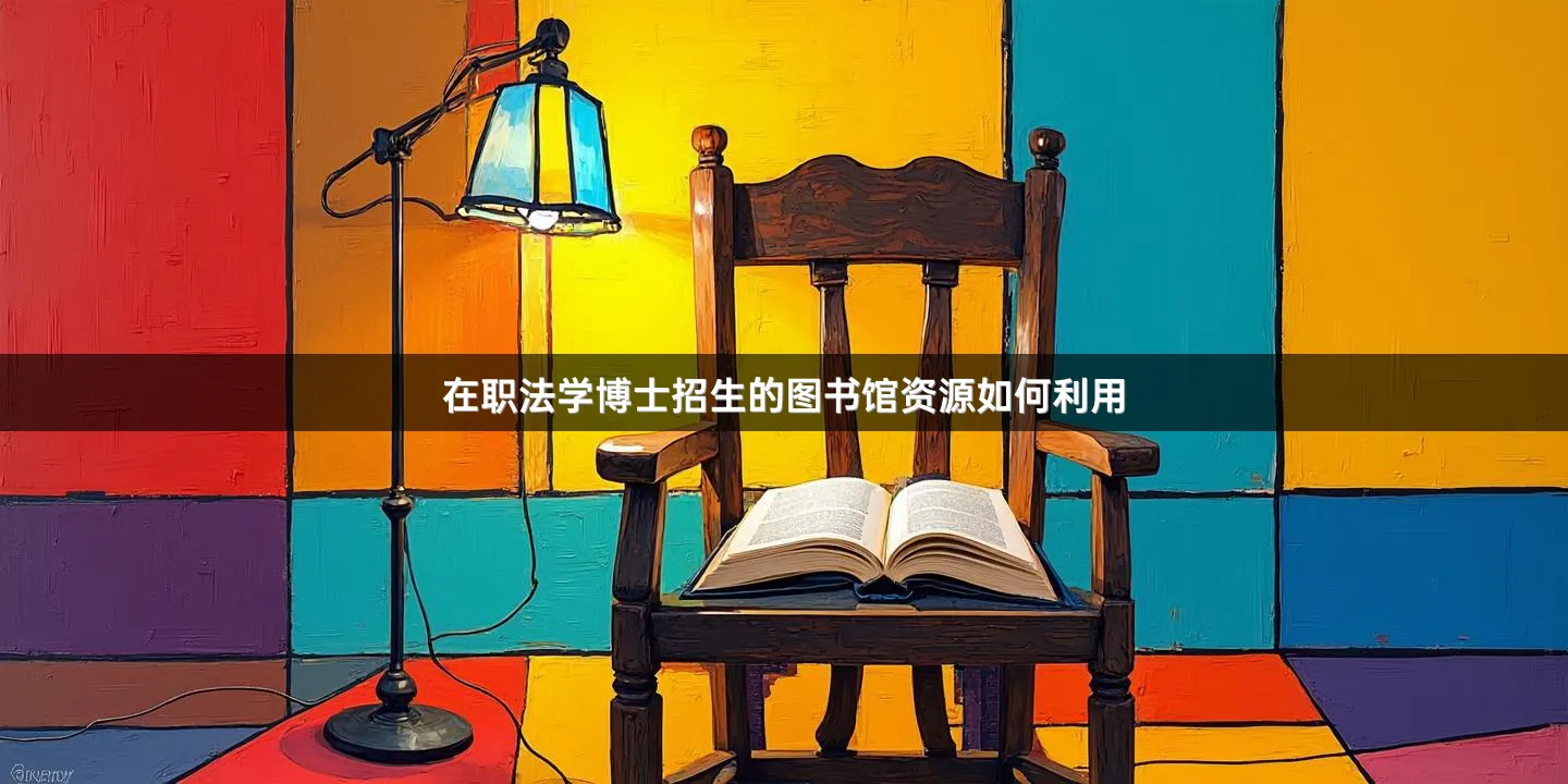 在职法学博士招生的图书馆资源如何利用
