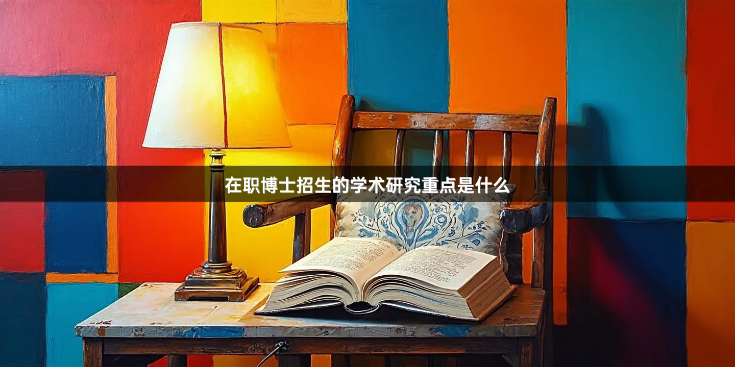 在职博士招生的学术研究重点是什么