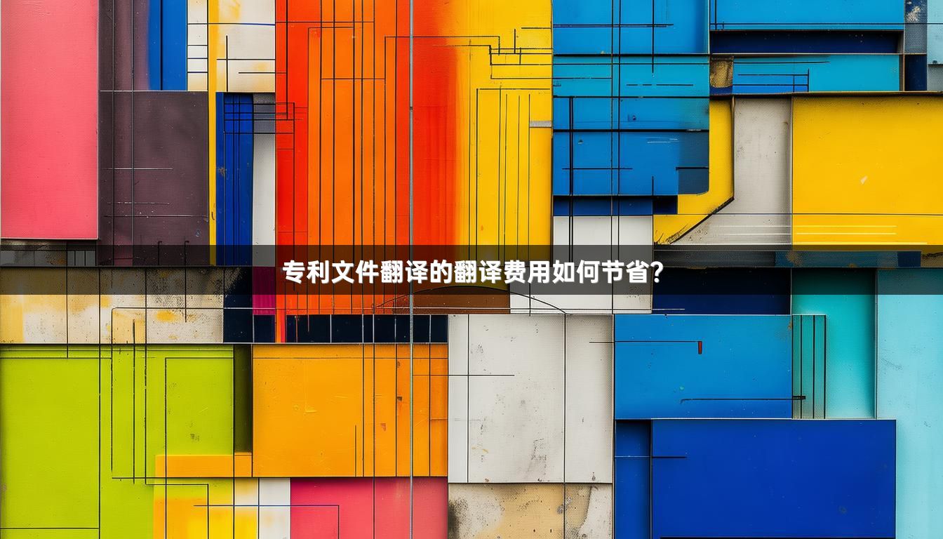 专利文件翻译的翻译费用如何节省？