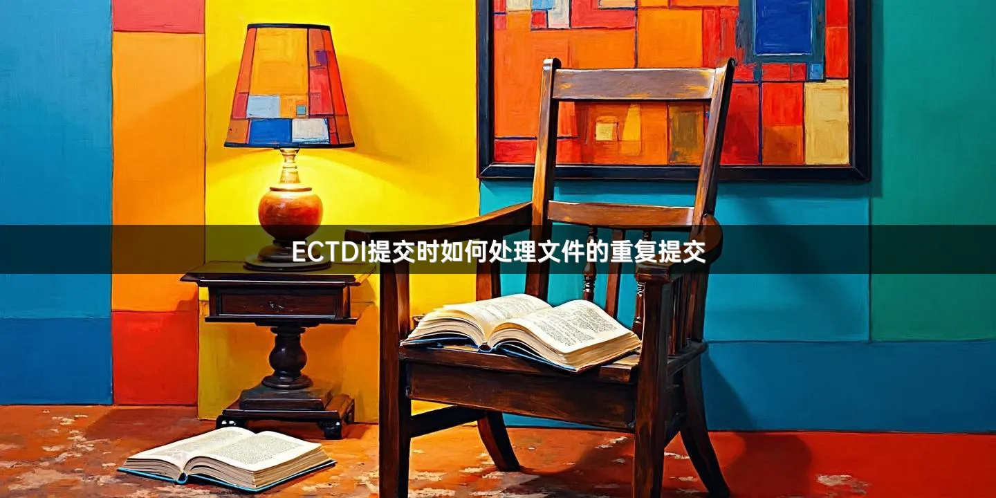 ECTDI提交時如何處理文件的重復提交