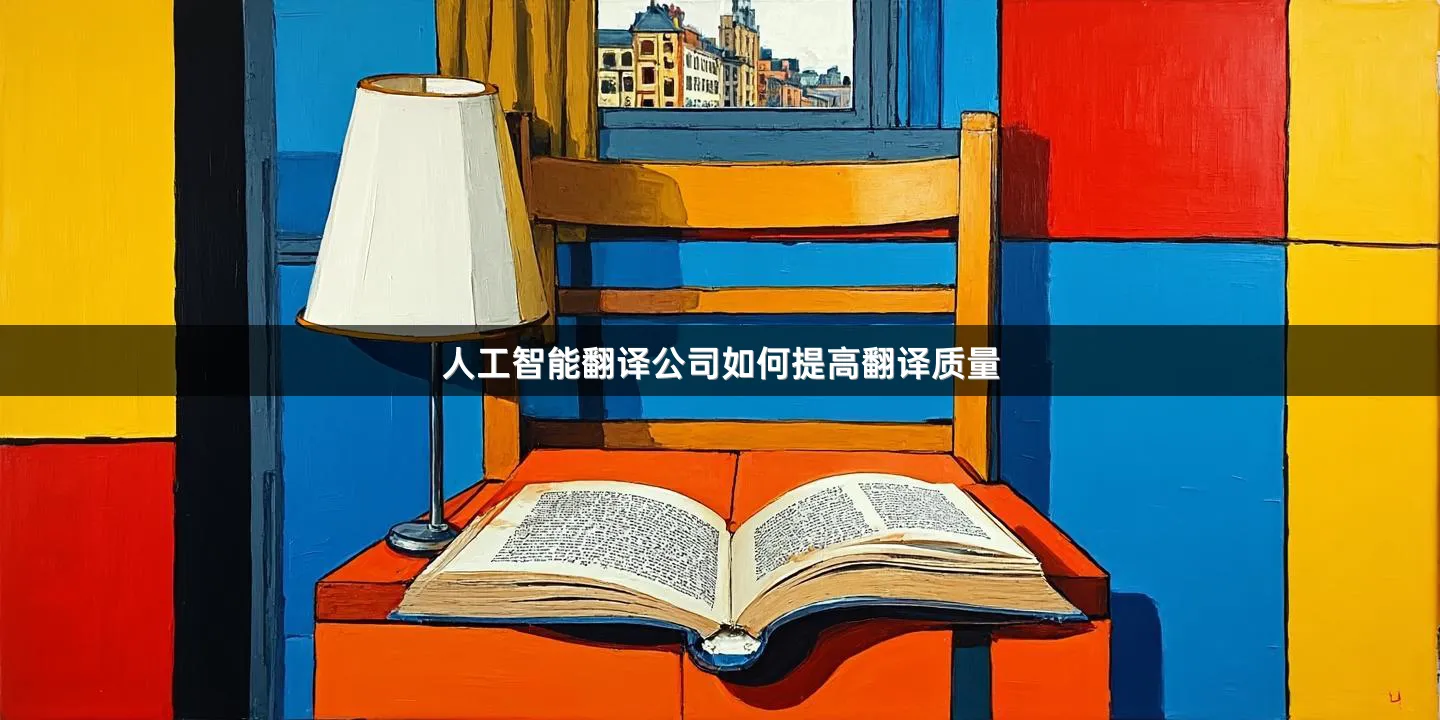 人工智能翻译公司如何提高翻译质量