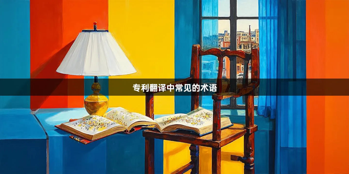 专利翻译中常见的术语