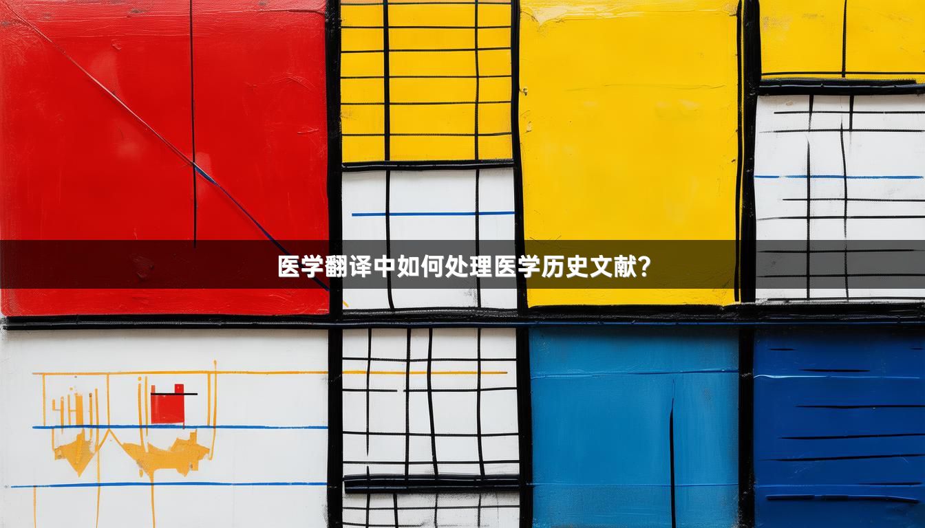 醫(yī)學(xué)翻譯中如何處理醫(yī)學(xué)歷史文獻(xiàn)？