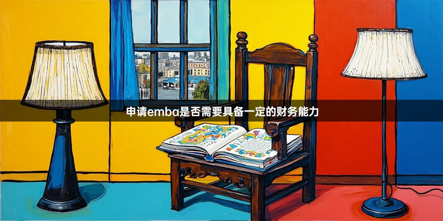 申请emba是否需要具备一定的财务能力