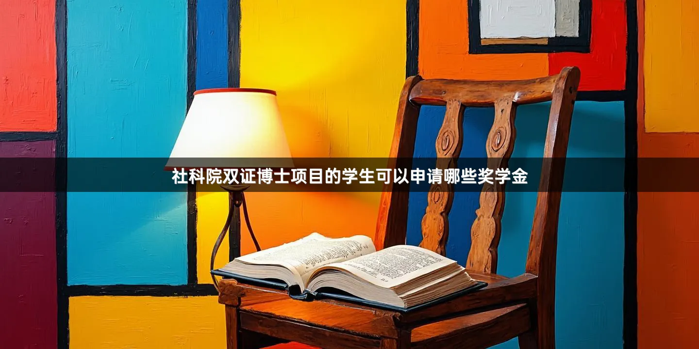 社科院双证博士项目的学生可以申请哪些奖学金