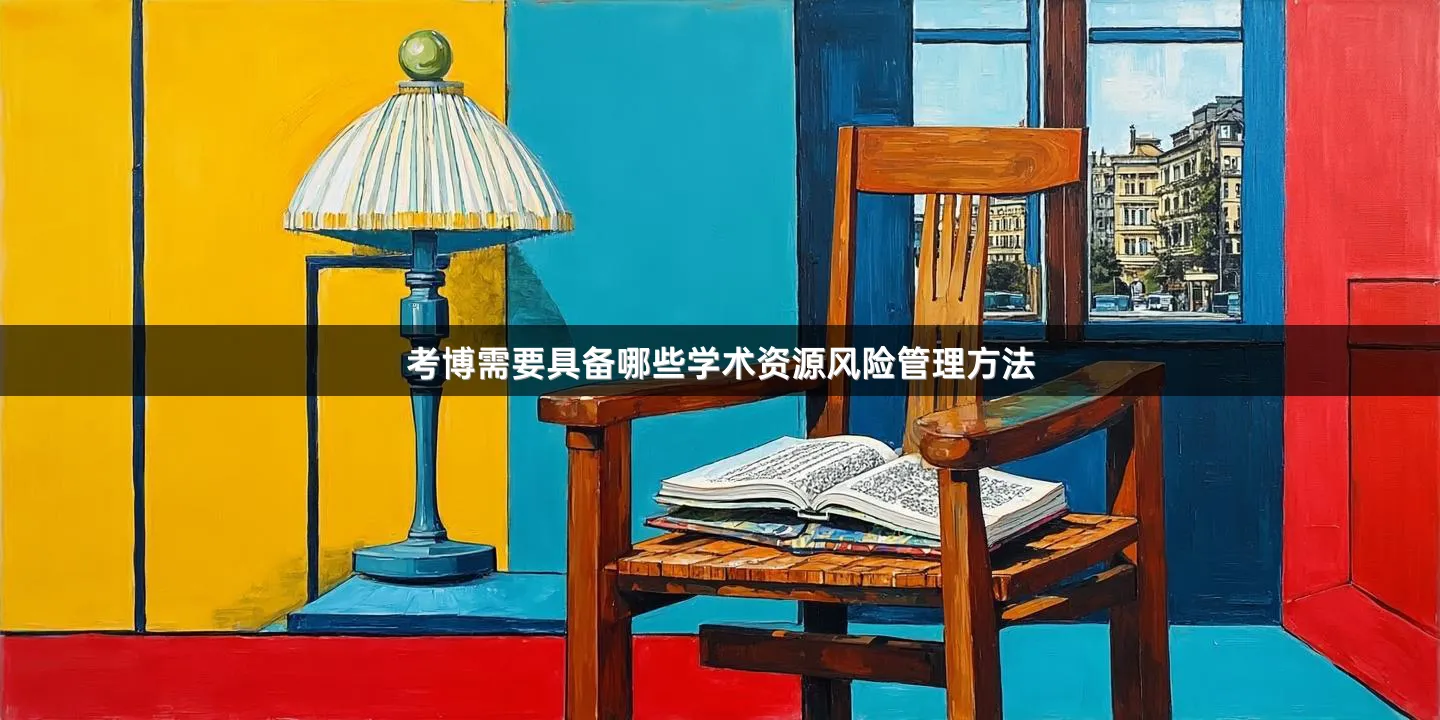 考博需要具备哪些学术资源风险管理方法