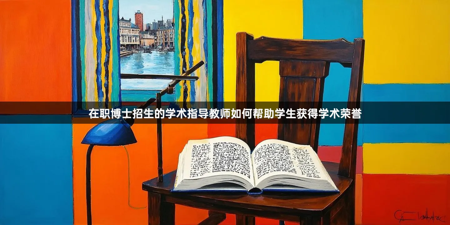 在职博士招生的学术指导教师如何帮助学生获得学术荣誉
