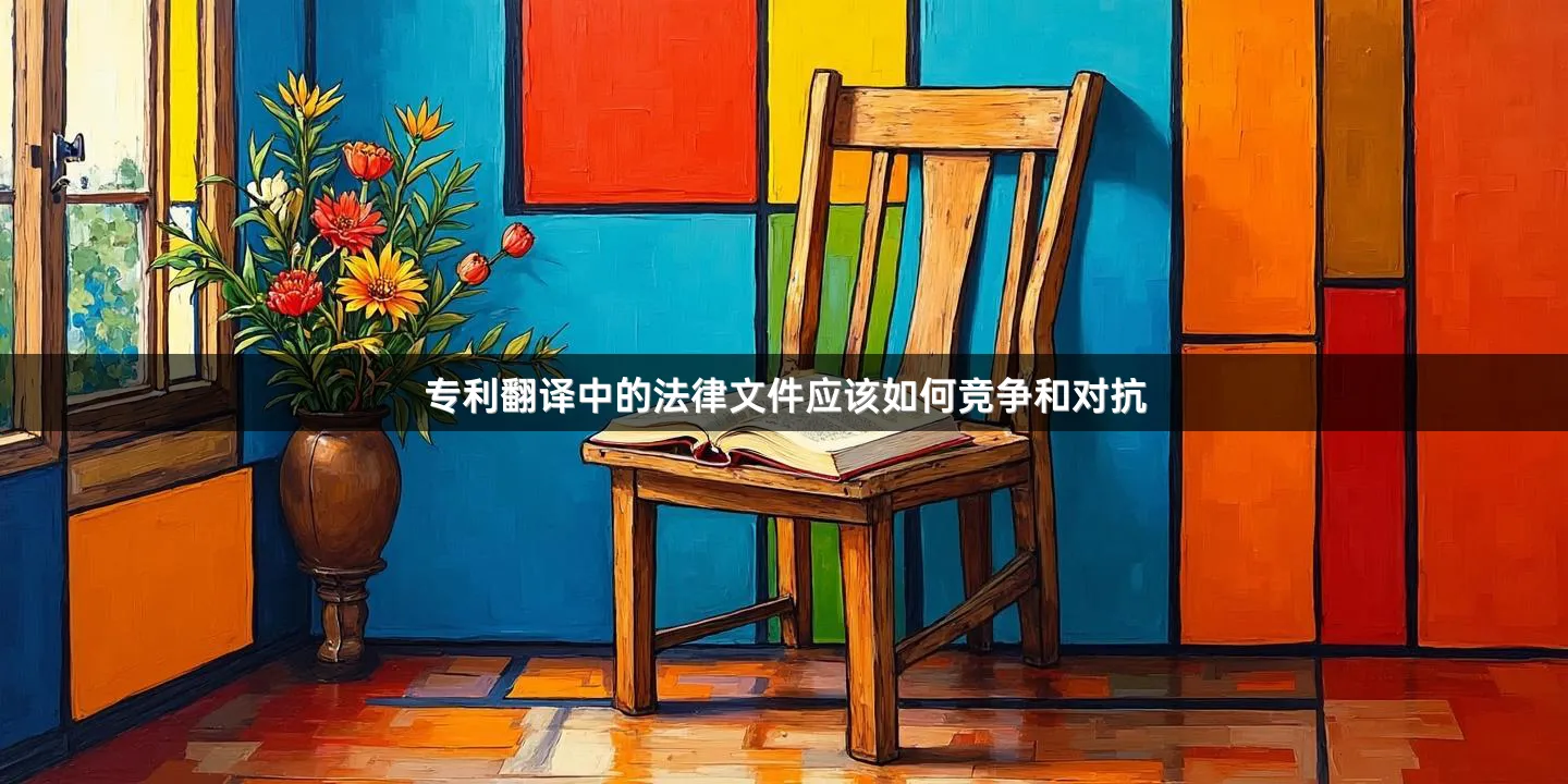 专利翻译中的法律文件应该如何竞争和对抗
